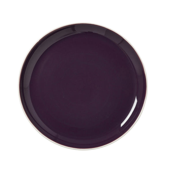 Utopia | Tableware | Nyx Damson Nordic Coupe Plate 25.25cm (10") | Bespoke77