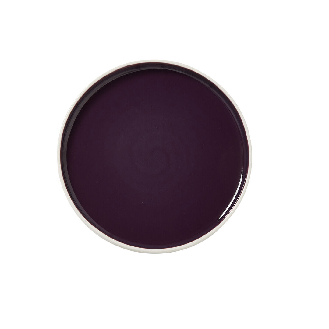 Utopia | Tableware | Nyx Damson Stack Plate 20.25cm (8") | Bespoke77