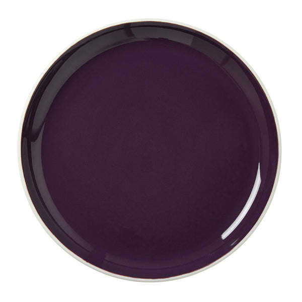 Utopia | Tableware | Nyx Damson Nordic Coupe Plate 28cm (11") | Bespoke77