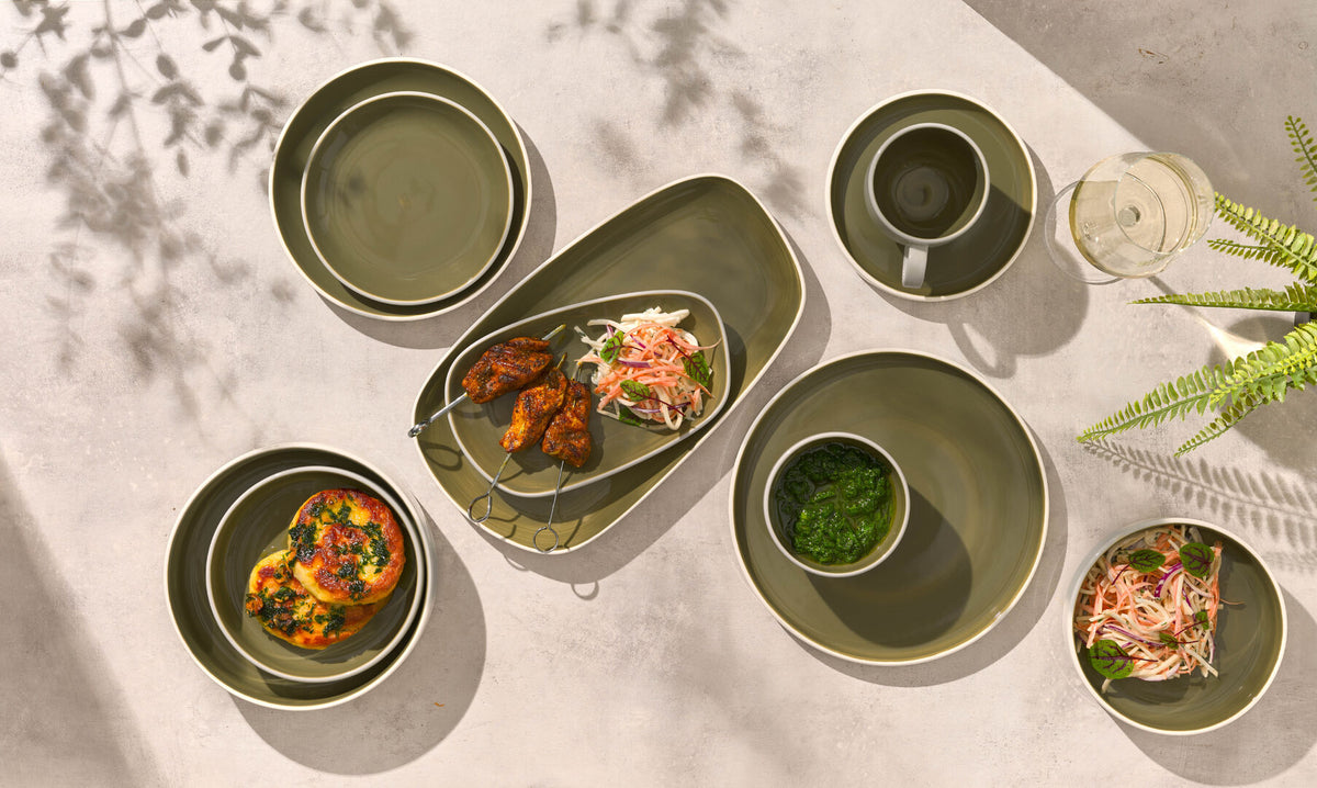 Utopia | Tableware | Nyx Olive City Mug 34cl (12oz) | Bespoke77