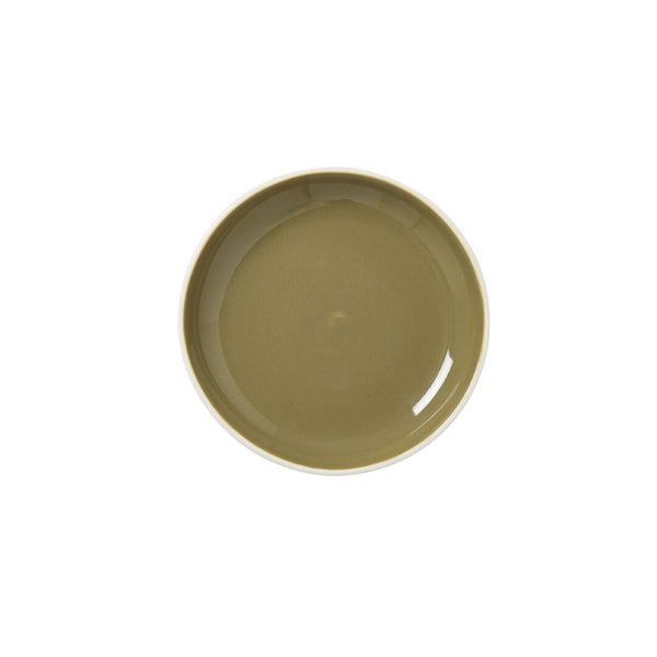 Utopia | Tableware | Nyx Olive Nordic Coupe Plate 16.5cm (6 1/2") | Bespoke77