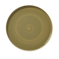 Utopia | Tableware | Nyx Olive Stack Plate 28.5cm (11 1/4") | Bespoke77