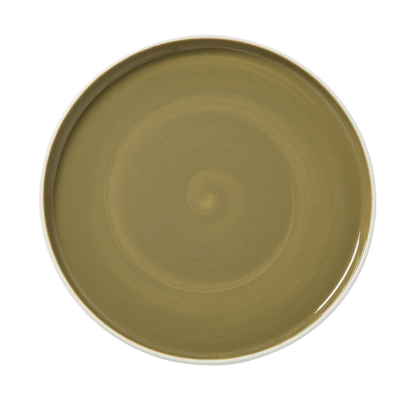 Utopia | Tableware | Nyx Olive Stack Plate 28.5cm (11 1/4") | Bespoke77