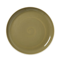 Utopia | Tableware | Nyx Olive Nordic Coupe Plate 28cm (11") | Bespoke77