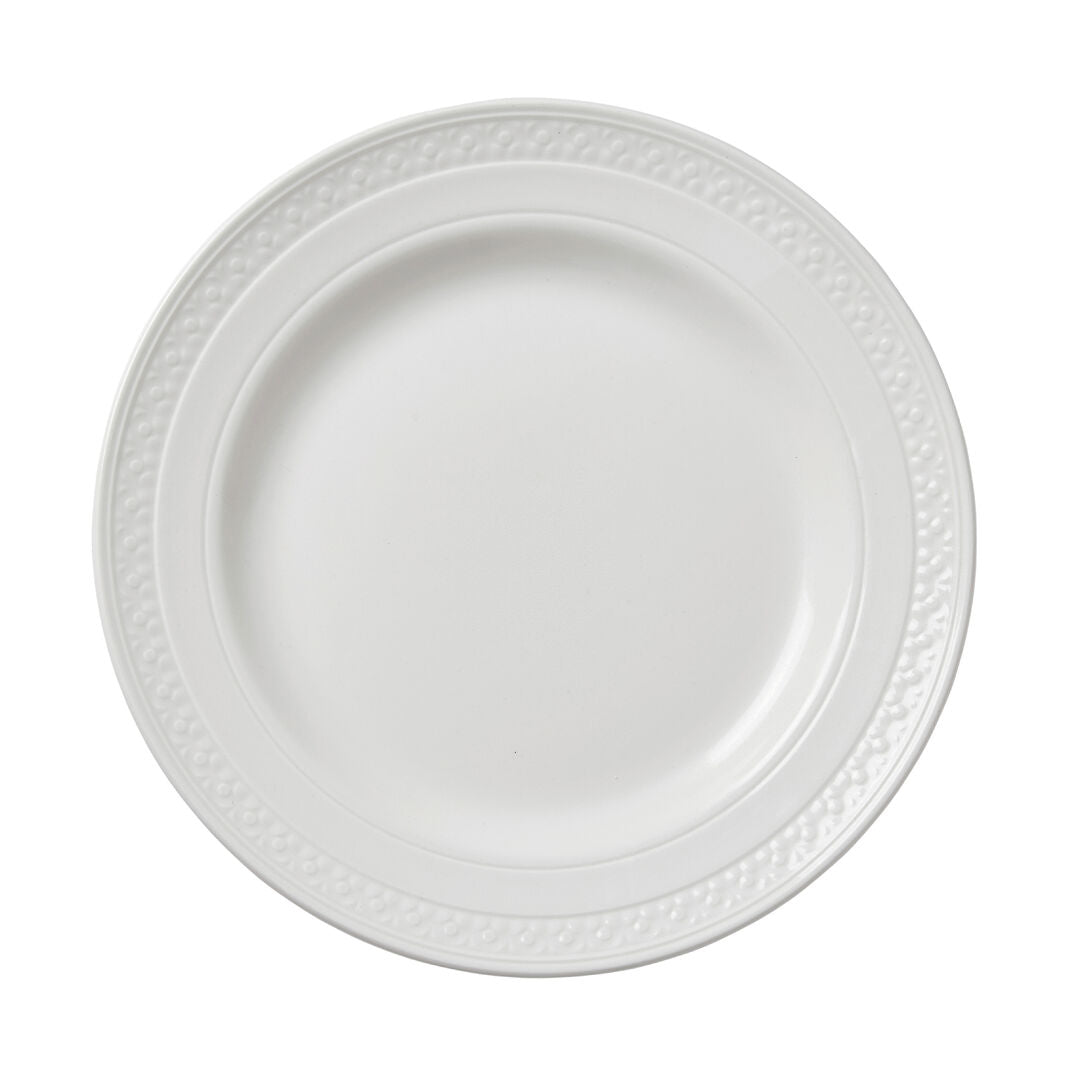 Utopia | Tableware | Bead Accent Plate 25.5cm (10") | Bespoke77