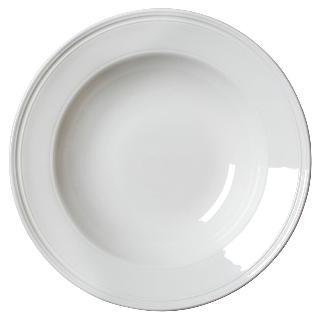 Utopia | Tableware | Bead Rimmed Bowl 28.5cm (11 1/4") | Bespoke77