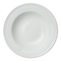 Utopia | Tableware | Bead Accent Rimmed Bowl 28.5cm (11 1/4") | Bespoke77