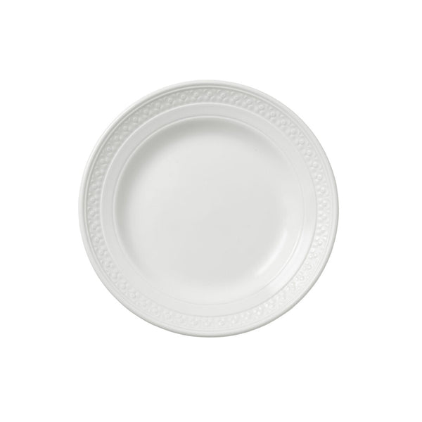 Utopia | Tableware | Bead Accent Soup/Pasta Plate 24cm (9 1/2") | Bespoke77