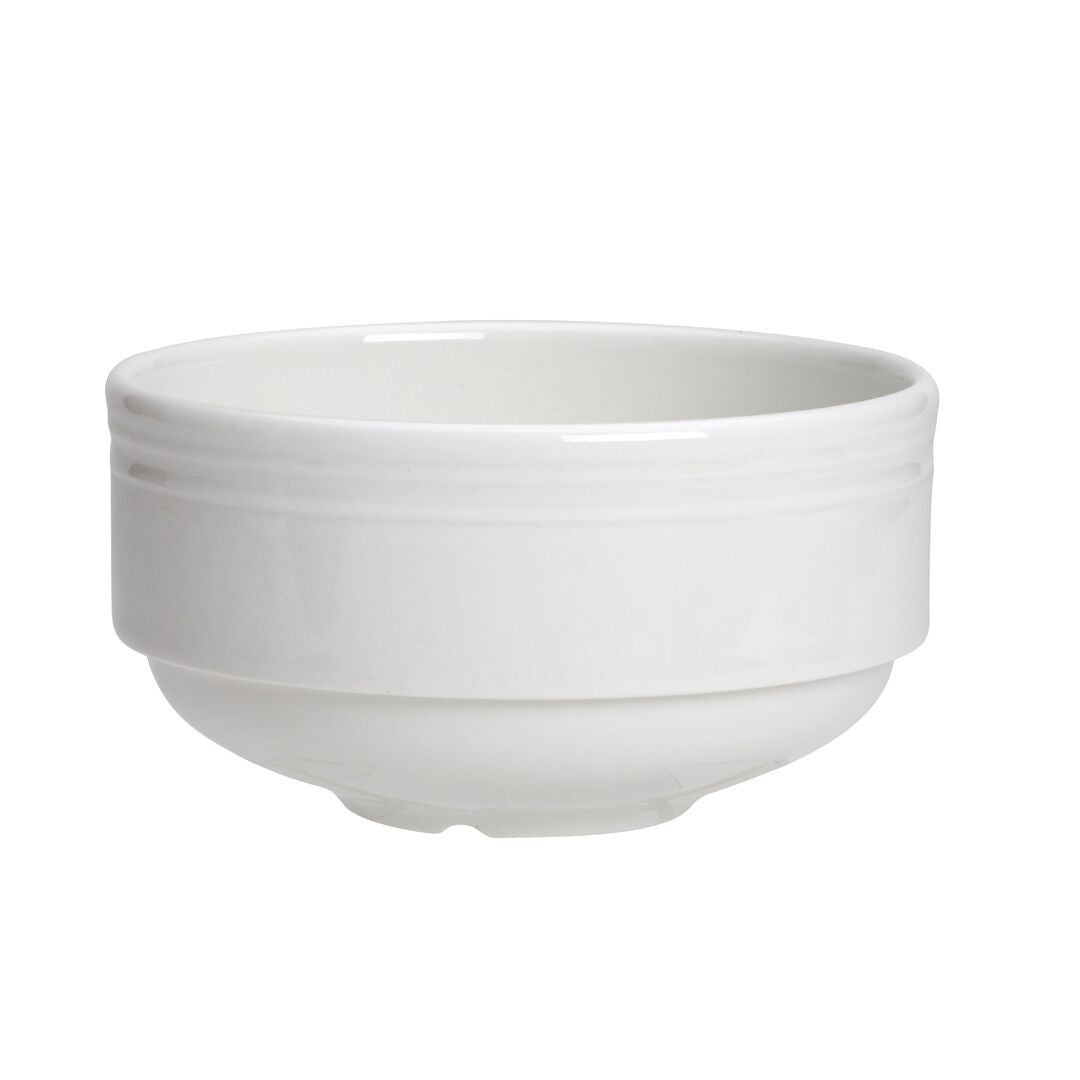 Utopia | Tableware | Bead Unhandled Stacking Soup Cup 28.5cl (10oz) | Bespoke77
