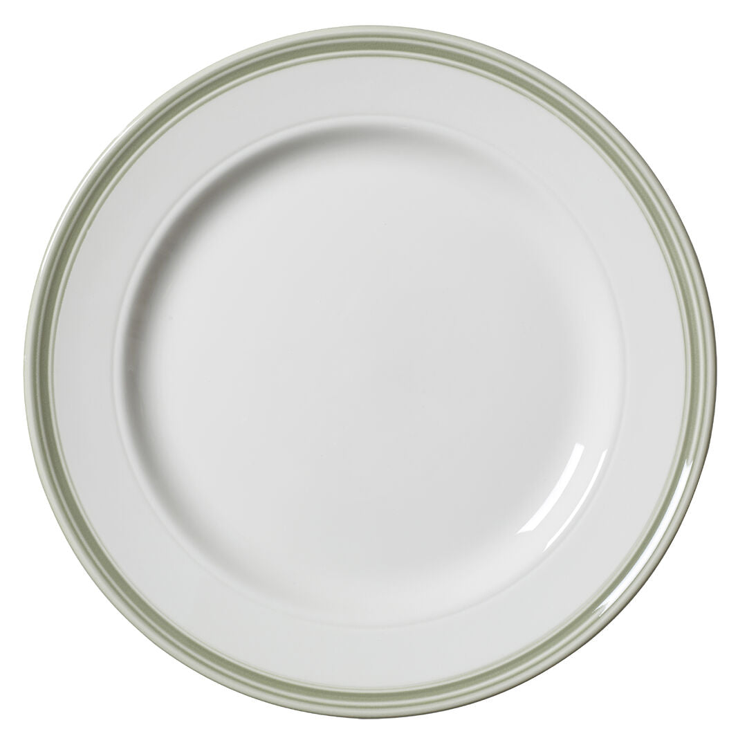 Utopia | Tableware | Bead Sage Plate 28.5cm (11 1/4") | Bespoke77