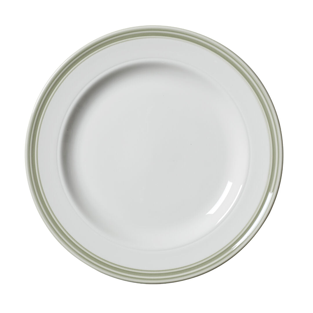 Utopia | Tableware | Bead Sage Plate 25.5cm (10") | Bespoke77