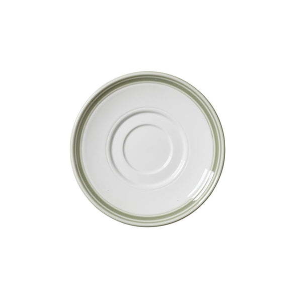 Utopia | Tableware | Bead Sage Saucer 15cm (6") | Bespoke77