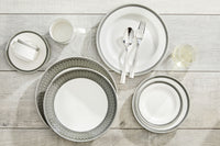 Utopia | Tableware | Bead Truffle Soup/Pasta Plate 24cm (9 1/2") | Bespoke77