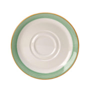 Utopia | Tableware | Rio Green D/W Saucer 14.5cm (5 3/4") | Bespoke77