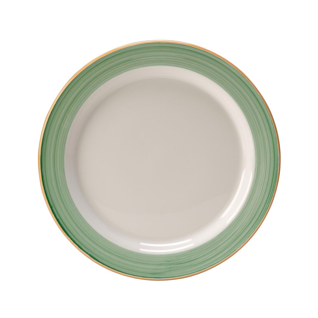 Utopia | Tableware | Rio Green Slimline Plate 20.25cm (8") | Bespoke77