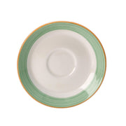 Utopia | Tableware | Rio Green Slimline Saucer 15.25cm (6") | Bespoke77