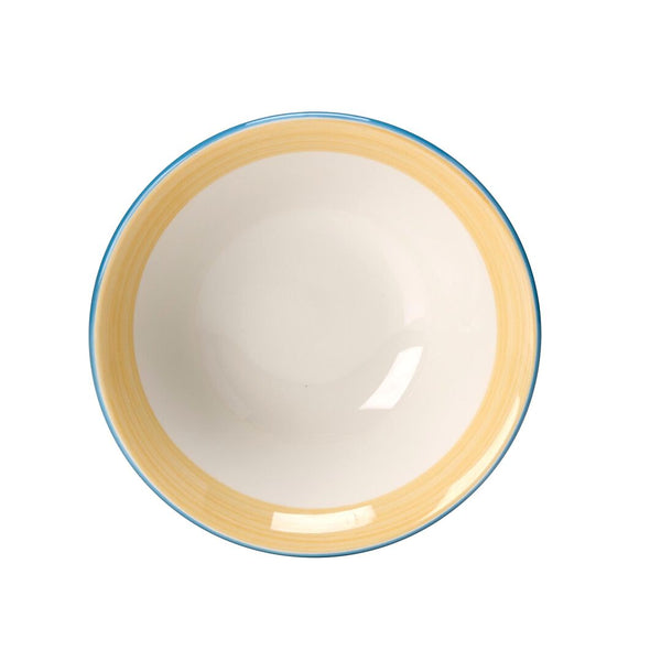 Utopia | Tableware | Rio Yellow Oatmeal Bowl 16.5cm 51.5cl (6 1/2" 18 1/9oz) | Bespoke77