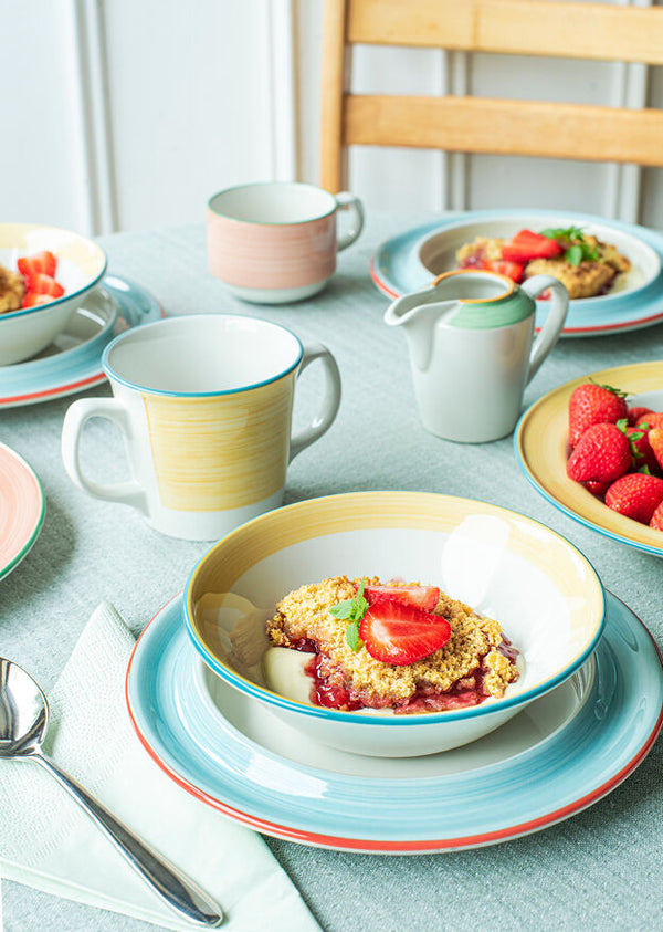 Utopia | Tableware | Rio Yellow D/W Saucer 14.5cm (5 3/4") | Bespoke77