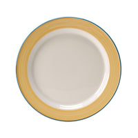Utopia | Tableware | Rio Yellow Slimline Plate 27cm (10 5/8") | Bespoke77