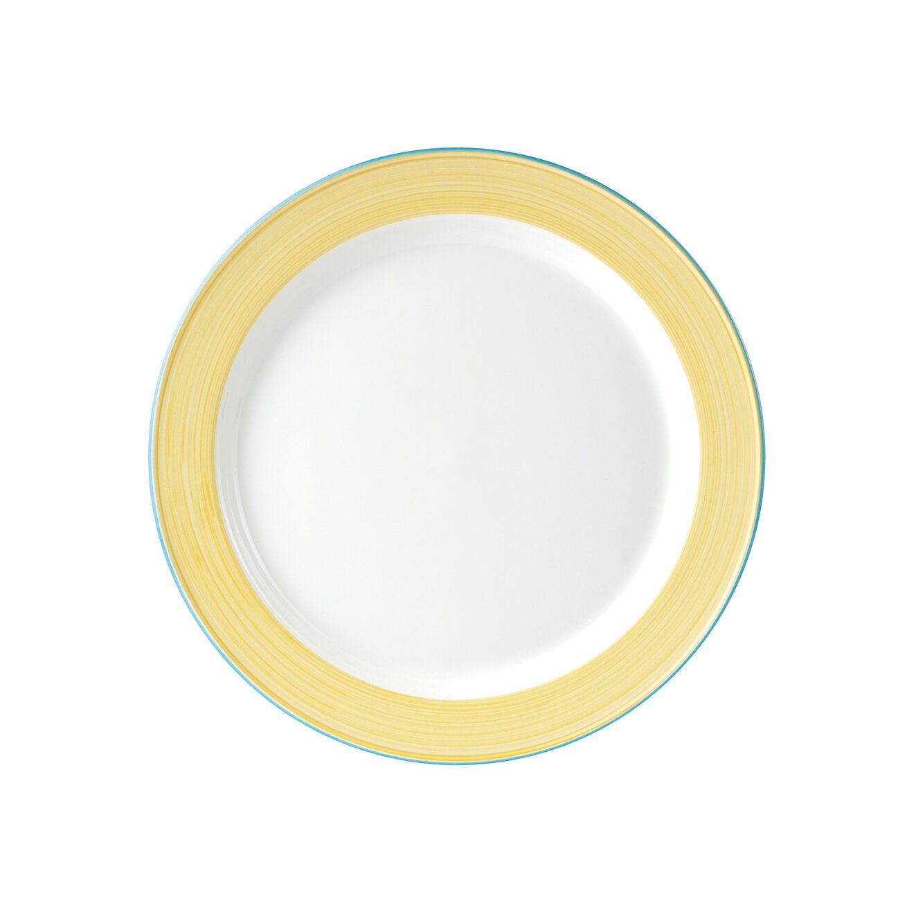Utopia | Tableware | Rio Yellow Slimline Plate 23cm (9") | Bespoke77