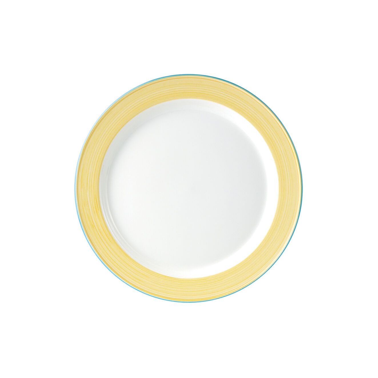 Utopia | Tableware | Rio Yellow Slimline Plate 20.25cm (8") | Bespoke77