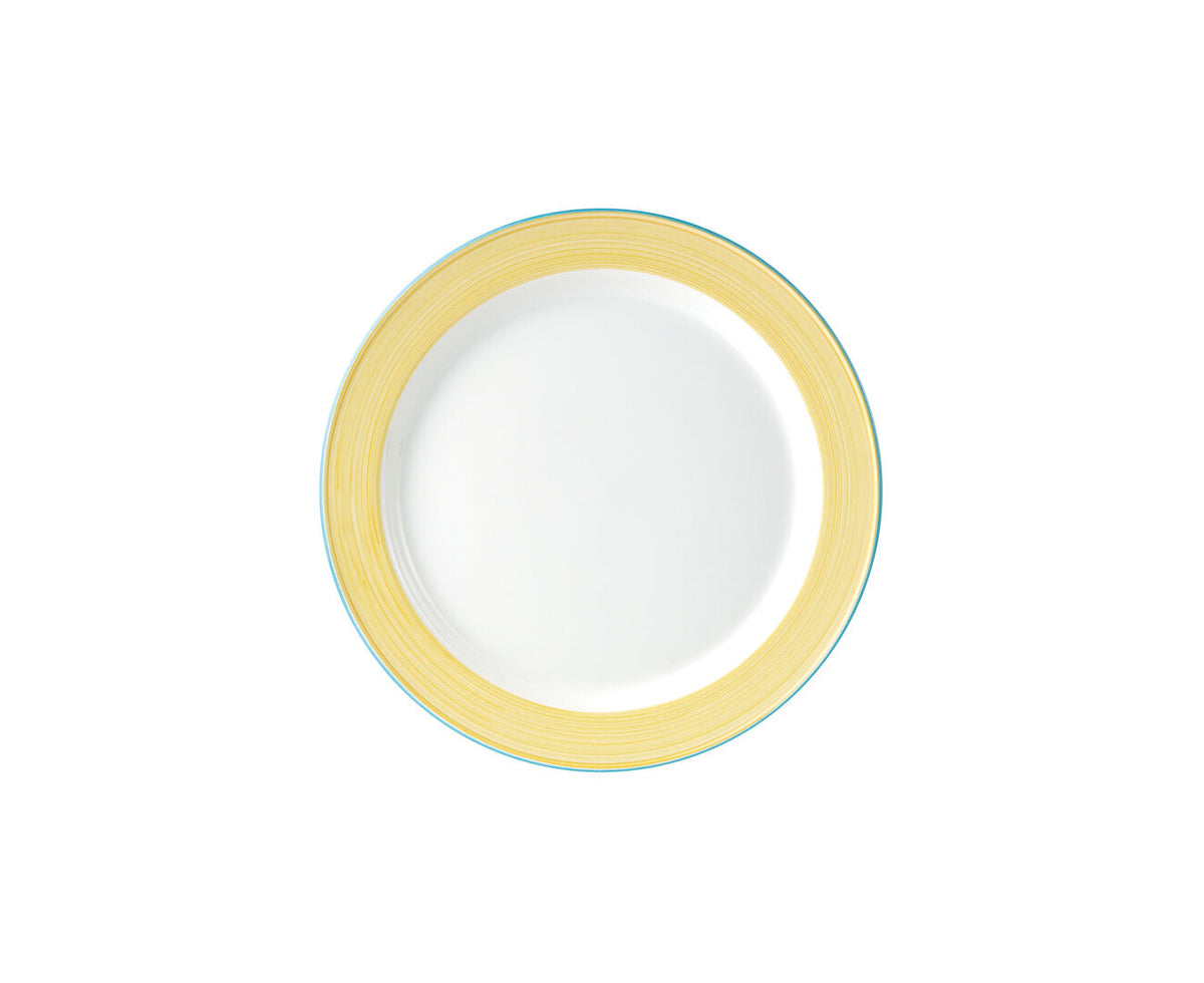 Utopia | Tableware | Rio Yellow Slimline Plate 15.75cm (6 1/4") | Bespoke77