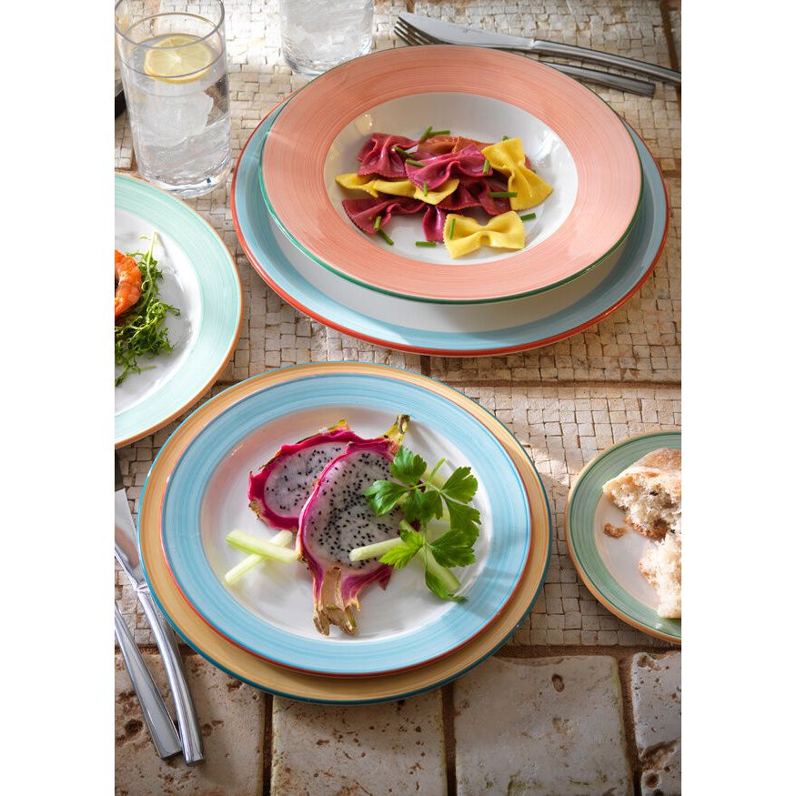 Utopia | Tableware | Rio Blue Unhandled Stacking Soup Cup 28.5cl (10oz) | Bespoke77