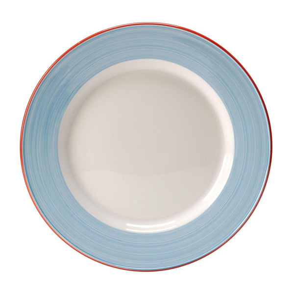 Utopia | Tableware | Rio Blue Service/Chop Plate 30cm (11 3/4") | Bespoke77