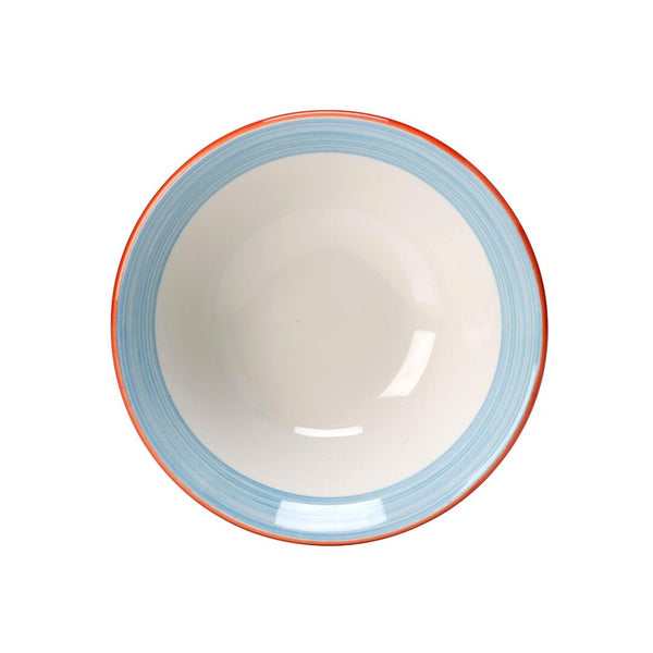 Utopia | Tableware | Rio Blue Oatmeal Bowl 14cm 31.25cl (5 1/2" 11oz) | Bespoke77