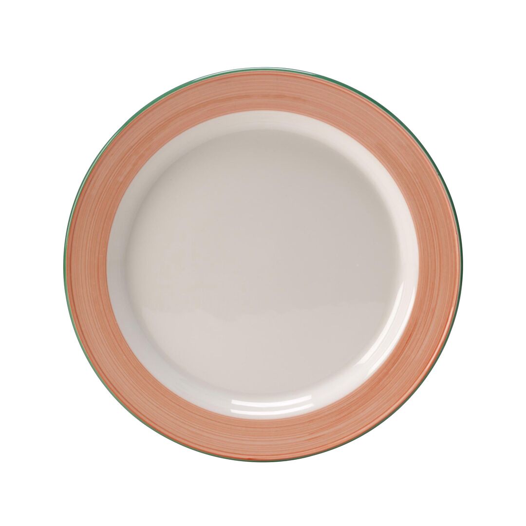 Utopia | Tableware | Rio Pink Slimline Plate 25.5cm (10") | Bespoke77