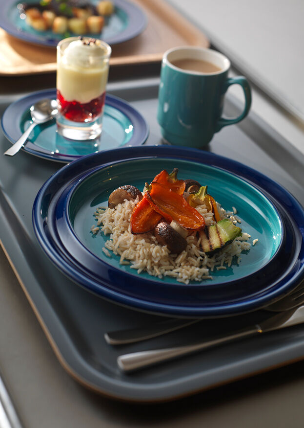 Utopia | Tableware | Freedom Blue Essence Bowl 14cm 34cl (5 1/2" 12oz) | Bespoke77