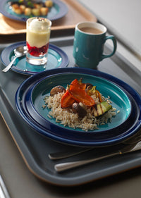 Utopia | Tableware | Freedom Blue Essence Bowl 14cm 34cl (5 1/2" 12oz) | Bespoke77