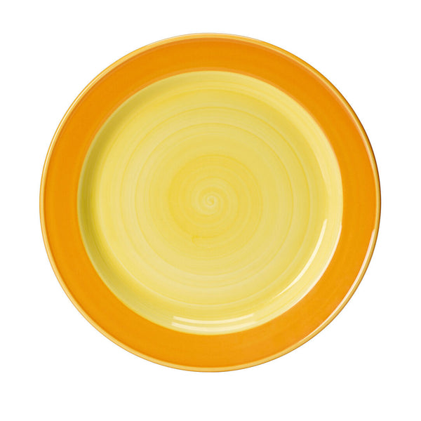 Utopia | Tableware | Freedom Yellow Slimline Plate 23cm (9") | Bespoke77