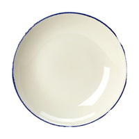 Utopia | Tableware | Blue Dapple Coupe Bowl 29cm 183.25cl (11 1/2" 64 1/2oz) | Bespoke77