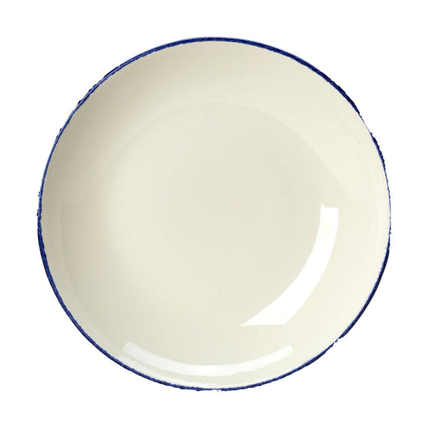 Utopia | Tableware | Blue Dapple Coupe Bowl 29cm 183.25cl (11 1/2" 64 1/2oz) | Bespoke77