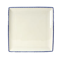 Utopia | Tableware | Blue Dapple Square One 27 x 27cm (10 5/8 x 10 5/8") | Bespoke77