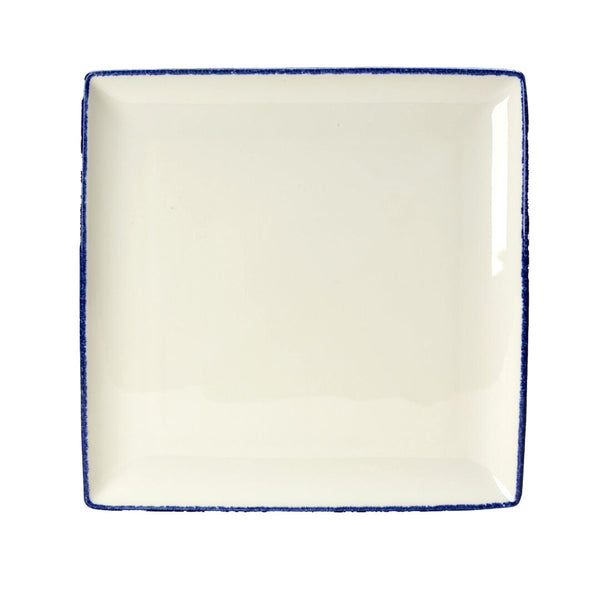 Utopia | Tableware | Blue Dapple Square One 27 x 27cm (10 5/8 x 10 5/8") | Bespoke77