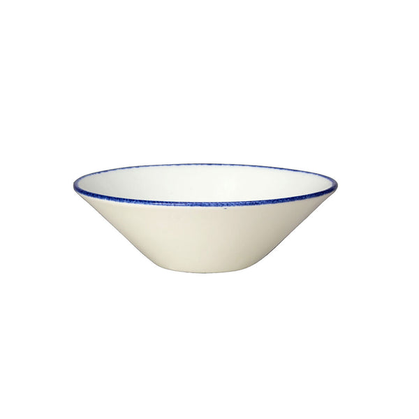 Utopia | Tableware | Blue Dapple Essence Bowl 16.5cm 58.5cl (6 1/2" 20 3/5oz) | Bespoke77