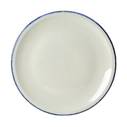 Utopia | Tableware | Blue Dapple Pizza/Sharing Plate 32cm (12 1/2") | Bespoke77