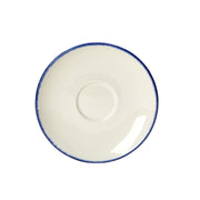 Utopia | Tableware | Blue Dapple Liv Saucer 15.25cm (6") | Bespoke77
