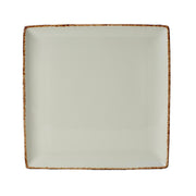 Utopia | Tableware | Brown Dapple Square One 27 x 27cm (10 5/8 x 10 5/8") | Bespoke77