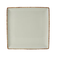 Utopia | Tableware | Brown Dapple Square One 27 x 27cm (10 5/8 x 10 5/8") | Bespoke77