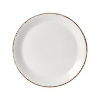 Utopia | Tableware | Brown Dapple Coupe Plate 25.25cm (10") | Bespoke77