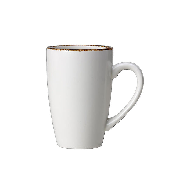 Utopia | Tableware | Brown Dapple Quench Mug 28.5cl (10oz) | Bespoke77
