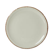 Utopia | Tableware | Brown Dapple Pizza/Sharing Plate 32cm (12 1/2") | Bespoke77
