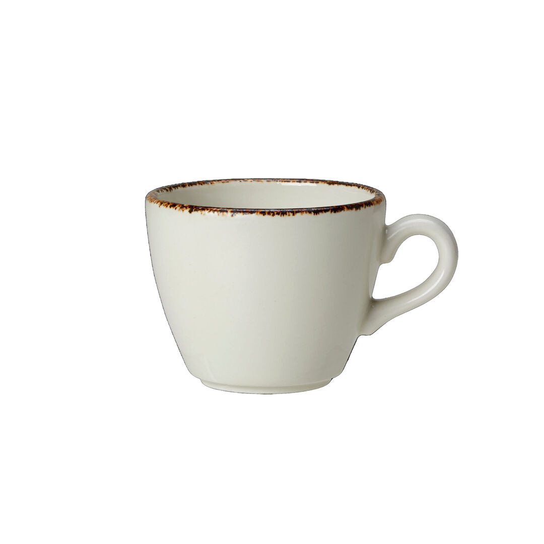 Utopia | Tableware | Brown Dapple Liv Cup 8.5cl (3oz) | Bespoke77