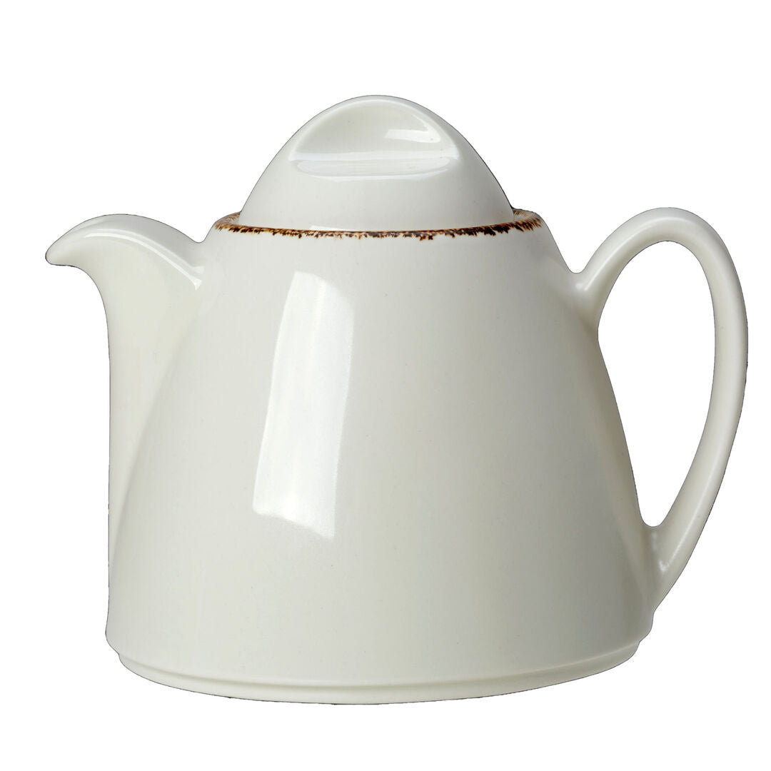 Utopia | Tableware | Brown Dapple Liv Beverage Pot 35.0cl (12oz) | Bespoke77