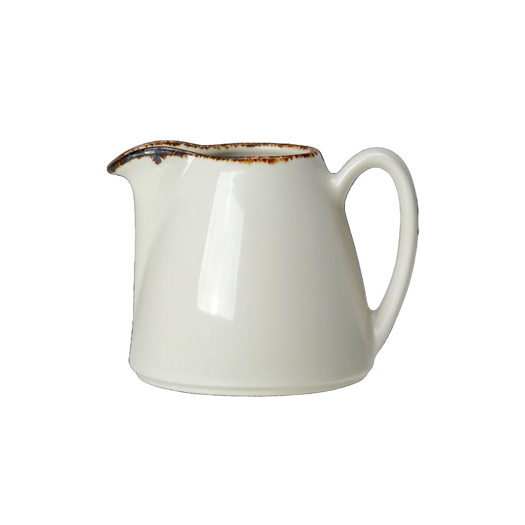 Utopia | Tableware | Brown Dapple Liv Jug 14.25cl (5oz) | Bespoke77