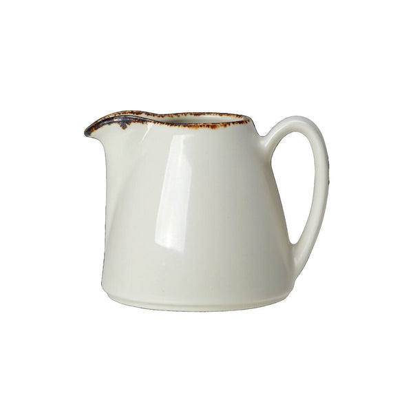 Utopia | Tableware | Brown Dapple Liv Jug 14.25cl (5oz) | Bespoke77