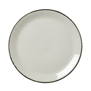 Utopia | Tableware | Charcoal Dapple Coupe Plate 28cm (11") | Bespoke77